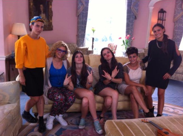 da sinistra Gaia Galizia, Roberta Pompa, Chiara Grispo, Violetta Zironi, Valentina Livi e Valentina Tioli