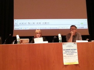 Lucia Marotta durante VIII Convegno Nazionale sulla Sindrome di Sjögren - Verona, 15 novembre 2013