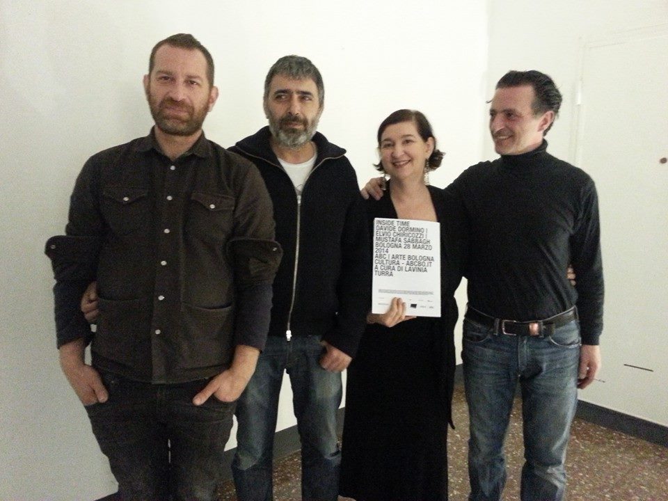 Mustafa Sabbagh, Davide Dormino ed Elvio Chiricozzi e Lavinia Turra