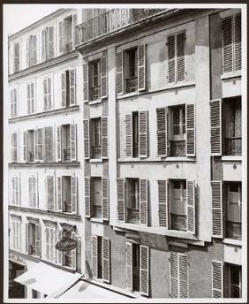 Fenêtres Paris 1949 vintage