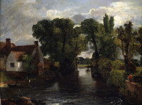John Constable - Il canale presso il mulino