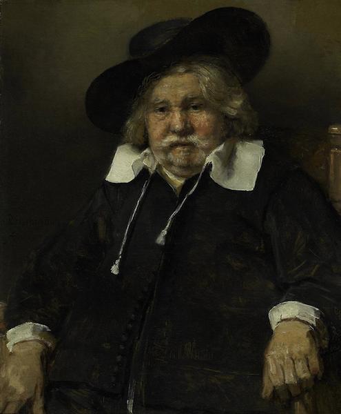 Rembrandt van Rijn - Ritratto di uomo anziano