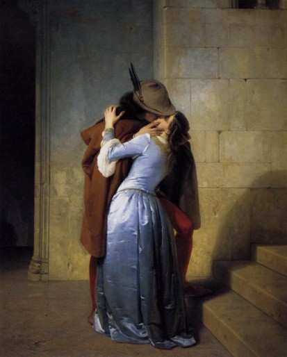 Francesco Hayez, Il Bacio, 1859 (Pinacoteca di Brera, Milano)