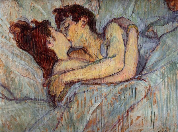 H. de Toulouse Lautrec, Bacio a letto, 1982 e 1983 (Museo d'Orsay, Parigi)