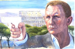 Discover Rome illustrazione di Lapo Sagramoso