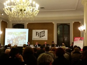 L'VIII edizione del Premio "Nostalgia di Futuro", svoltosi presso la sede FIEG di Roma