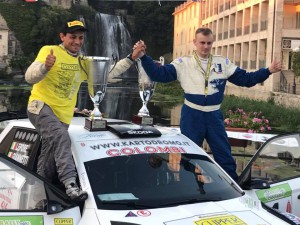 Premiazione del Rally della Ciociaria 2017 ad Isola del Liri