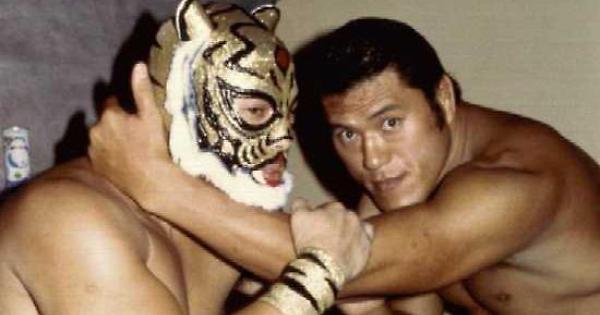 Tiger Mask e Antonio Inoki, due tra le stelle principali della NJPW negli anni '80