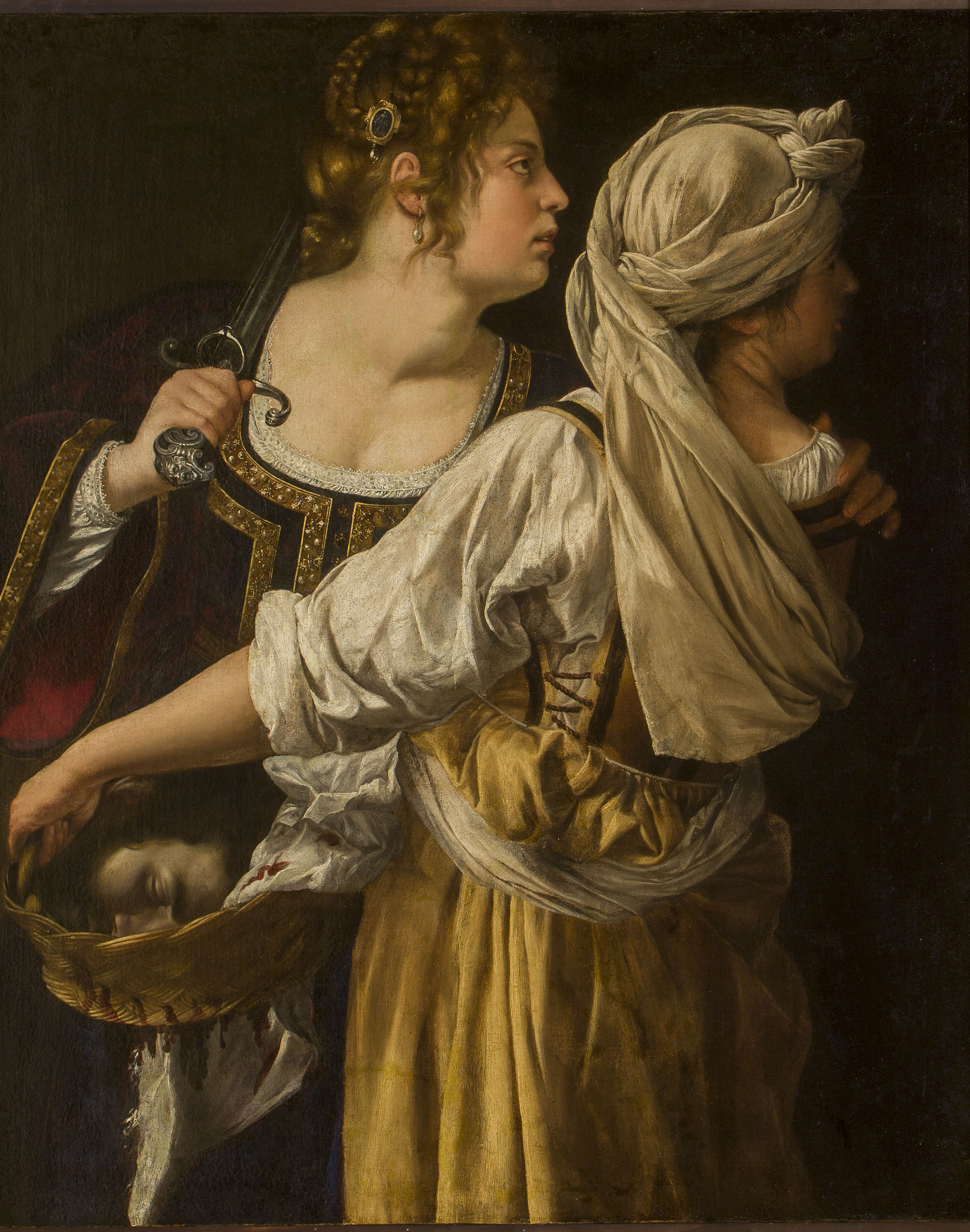 Artemisia Gentileschi , Giuditta e la fantesca Abra