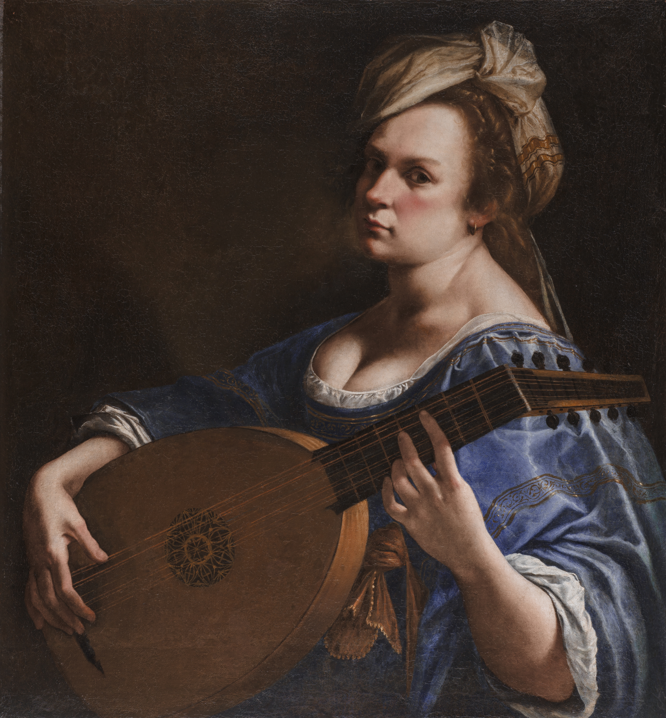 Artemisia Gentileschi, Autoritratto come suonatrice di liuto