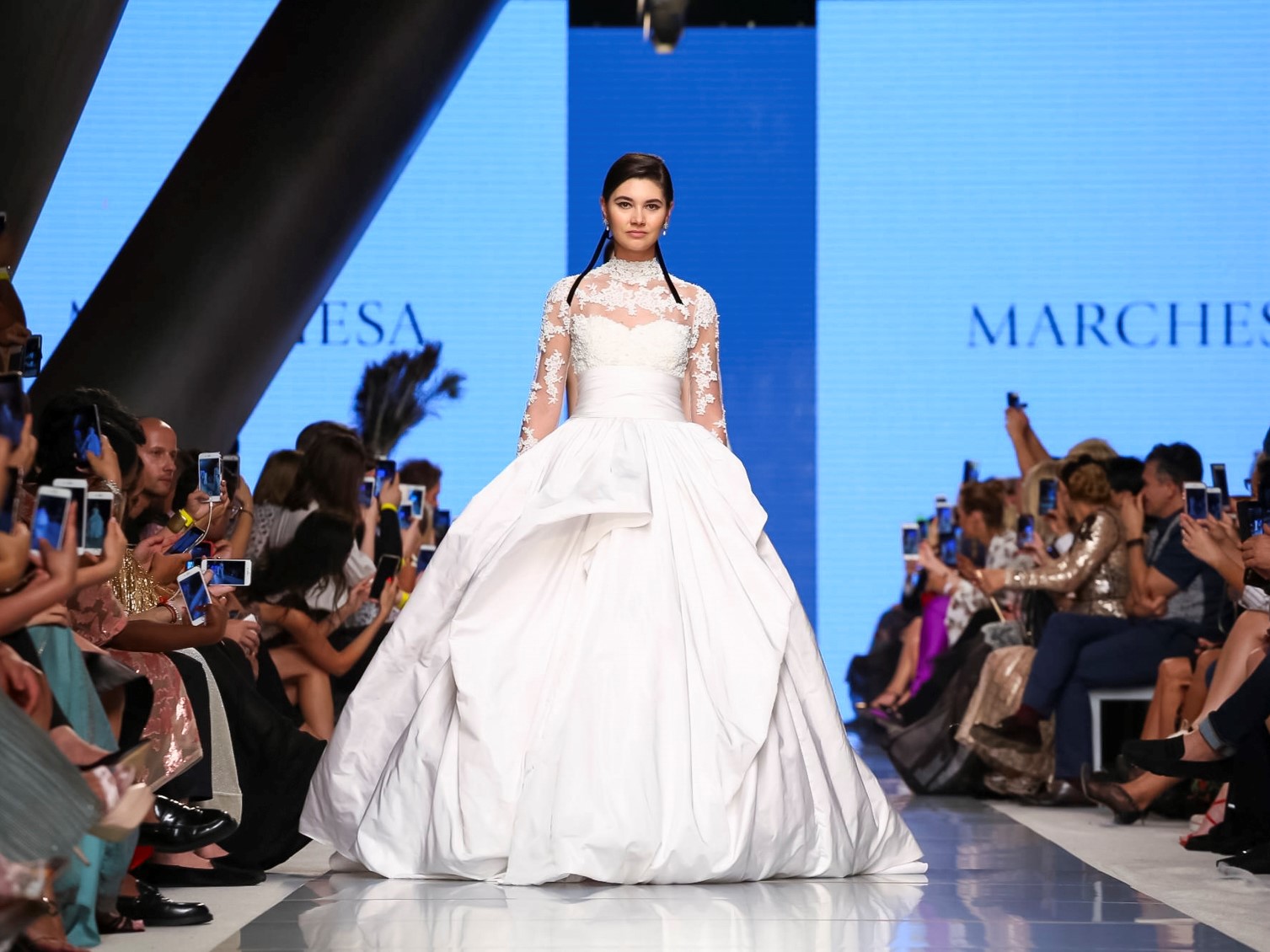 Marchesa Bridal Fashion Show, Ready to Wear Collection Fall Winter 2017 in Dubai