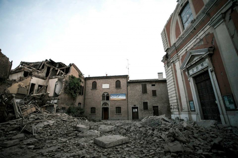 San Felice sul Panaro - Sisma 2012 (rovine del centro storico)