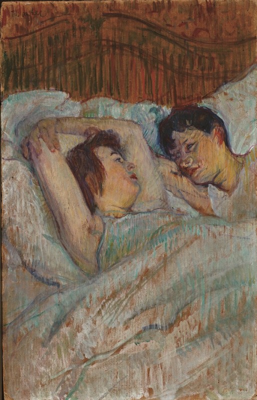 Toulouse-Lautrec - Au lit