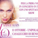 Jennifer Lopez a Bologna per il suo “Dance Again Tour 2012”