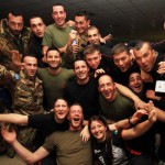 Capodanno nella base italiana di Unifil a Shama in Libano