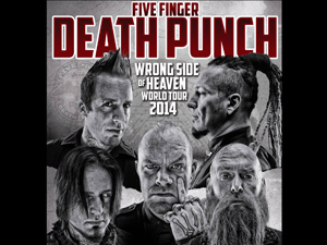 Five Finger Death Punch. Tour da headliner, data italiana!