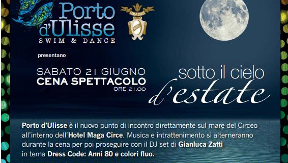 Festeggiare il solstizio d’estate al Porto d’Ulisse incantati dalla Maga Circe