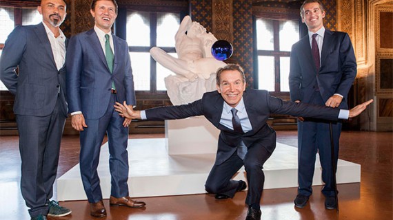 Jeff Koons a Firenze: un dialogo tra passato e presente.