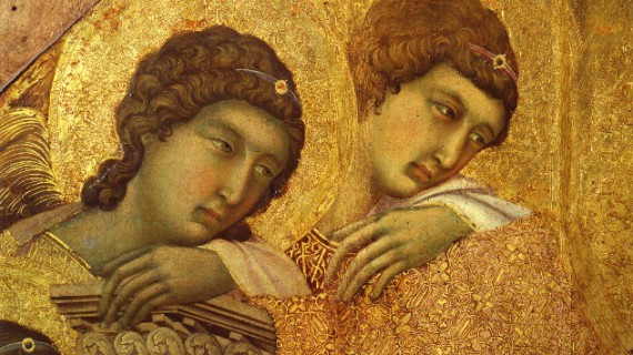 Alba e angeli al duomo di Siena