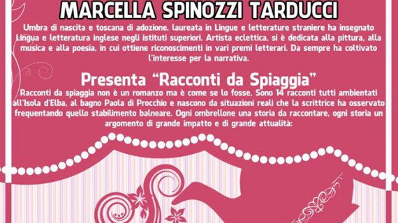 Un tè con la scrittrice Marcella Spinozzi Tarducci