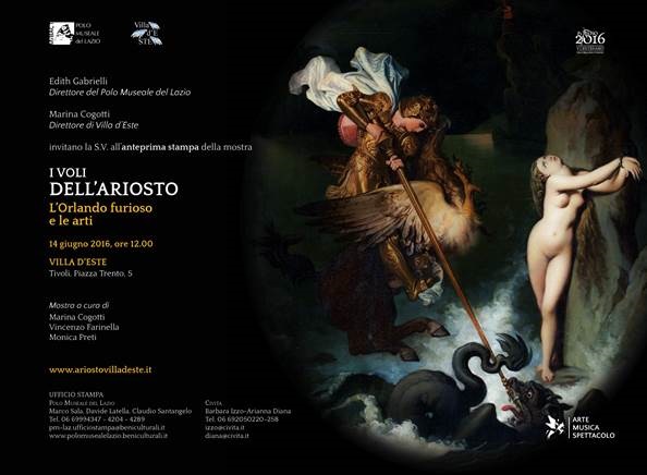 I Voli dell’Ariosto. L’Orlando furioso e le arti