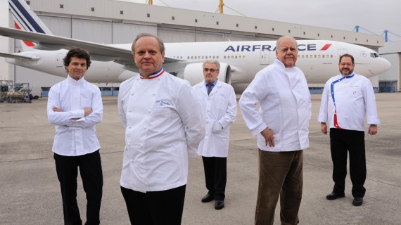 Air France e chef stellati: la cucina decolla per davvero.