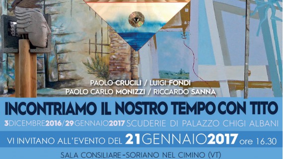 Incontriamo il nostro Tempo con Tito ancora in mostra