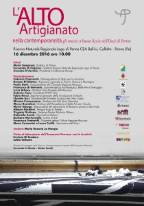 L'alto artigianato nella contemporaneità: gli arazzi a basso liccio nell'Oasi di Penne