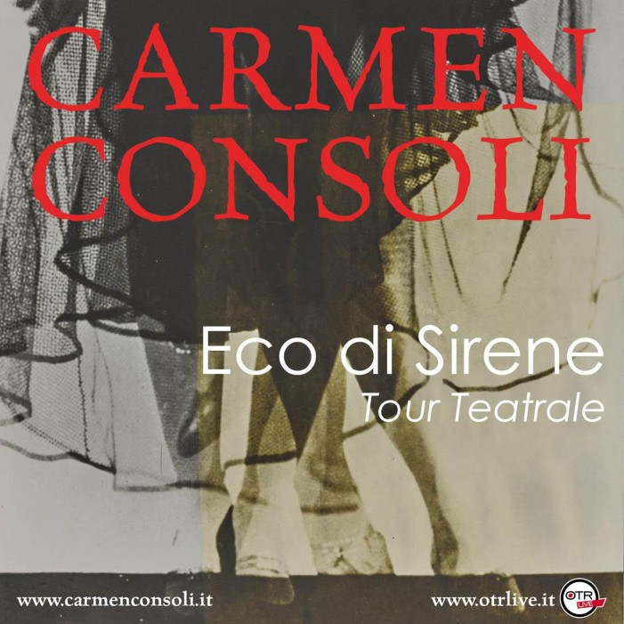 Carmen Consoli raddoppia il suo appuntamento a teatro