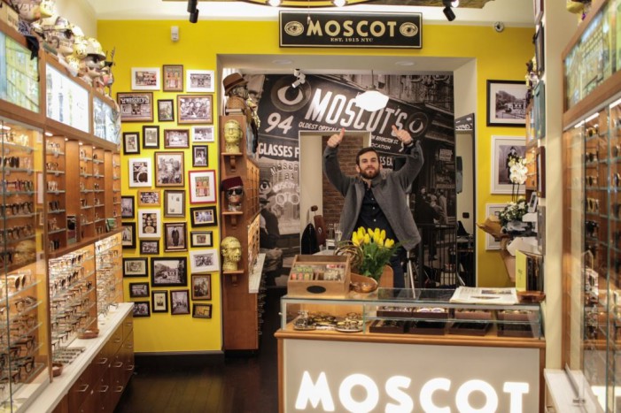 Moscot, il brand eyewear di NY apre il primo shop in Italia