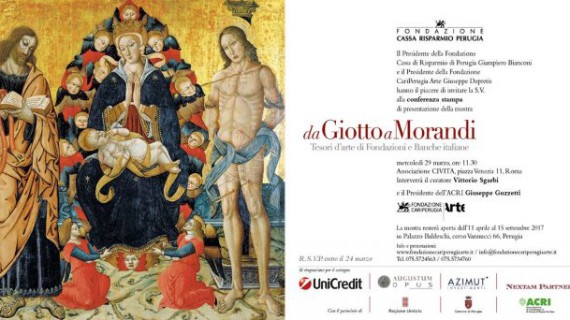 Da Giotto a Morandi. In mostra a Perugia il tesoro delle Fondazioni bancarie