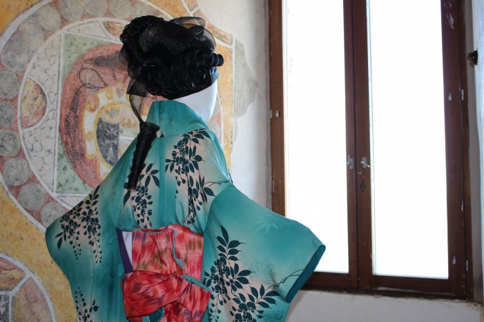 Il kimono giapponese arriva via mare ed approda a Santa Severa
