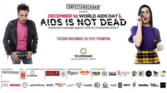 LILA e ContestaRockHair insieme per AIDS IS NOT DEAD