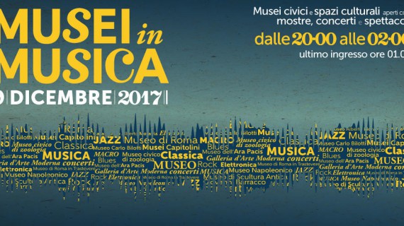 Musei in musica nella serata di sabato 9 dicembre