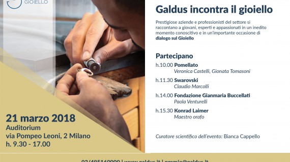 Galdus Incontra il Gioiello. Dialogo e confronto tra giovani e grandi marchi