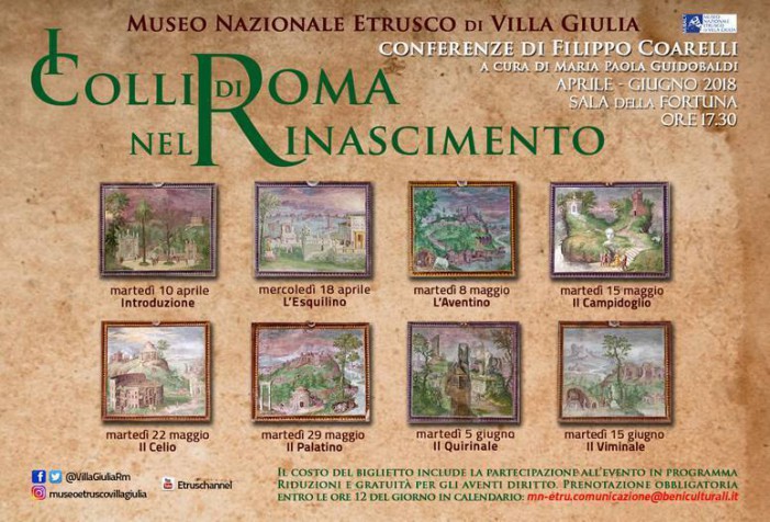 Alla scoperta dei Sette Colli nei dipinti del Museo di Villa Giulia