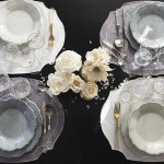 Ironia e design per una tavola originale fatta di baci