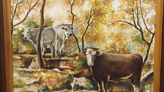 Al mio Paese, poesia pittorica di Riccardo Sanna