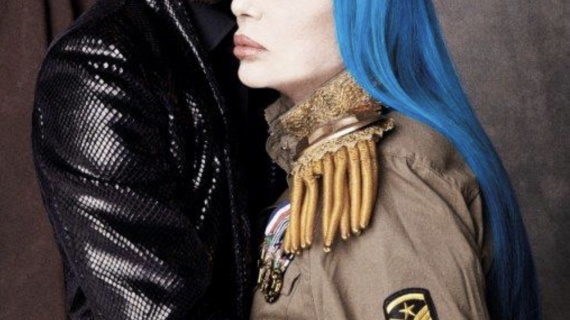Gianluca Saitto veste Loredana Bertè a Sanremo