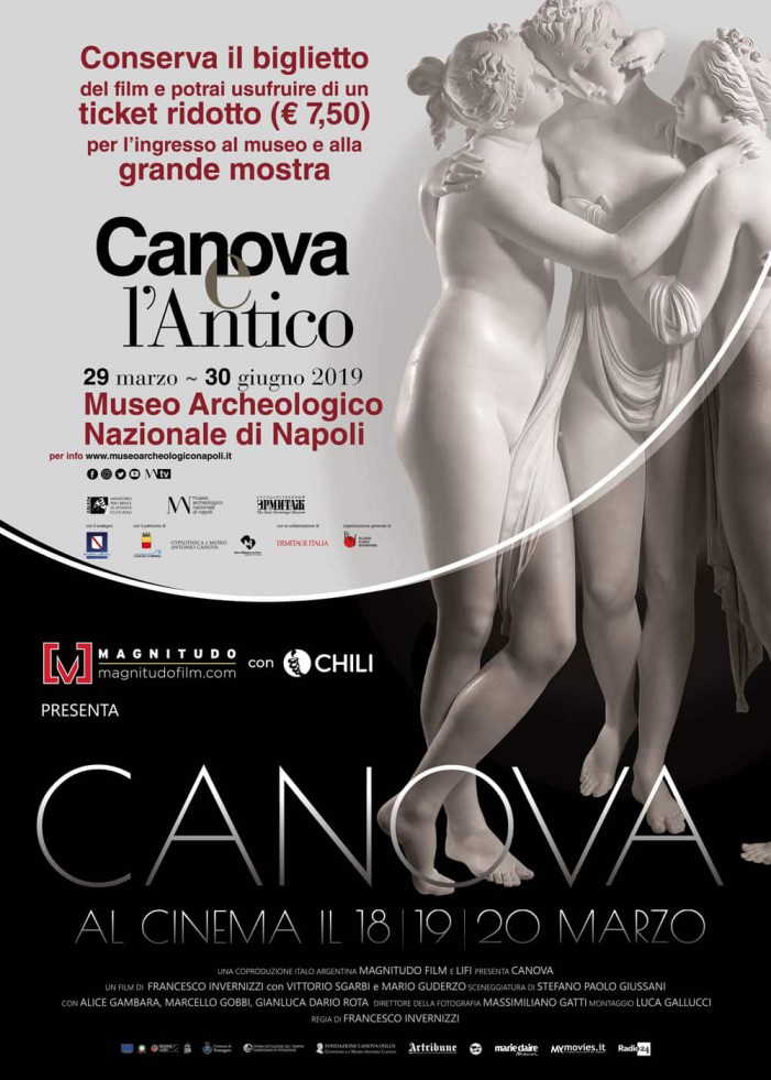 Il docu-film Canova al Museo Archeologico di Napoli