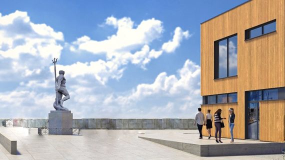 Il Nettuno di Hel: il sosia del bolognese arriva in Polonia