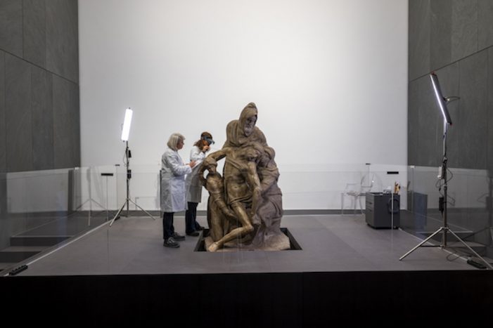 Il restauro a cantiere aperto della Pietà di Michelangelo Il restauro a cantiere aperto della Pietà di Michelangelo