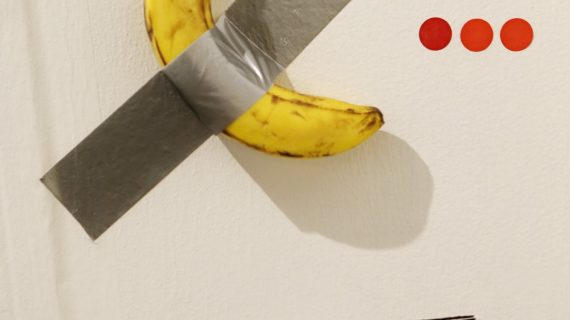Art Basel Miami Beach: una banana ci seppellirà