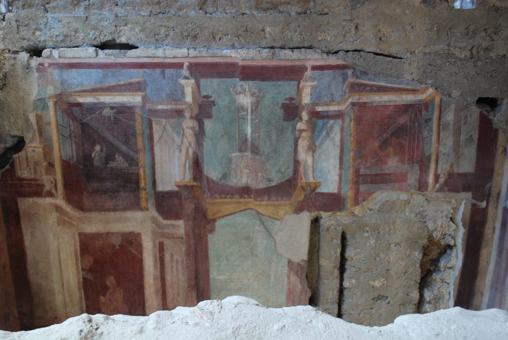 Affreschi visitare Pompei Vuota per Covid foto MyWhere