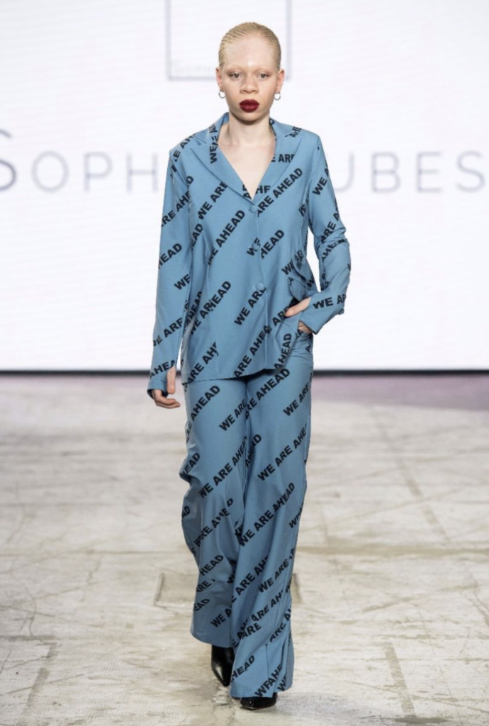 Sophia Nubes Oxana la donna della Milano Fashion Week