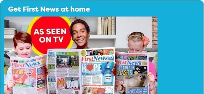 First News, il quotidiano cartaceo per bambini inglesi che in U.K. fa record di vendite