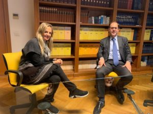 Io con L’avv. Alberto Improda