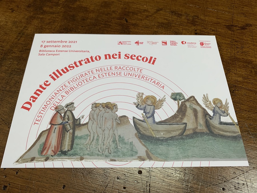 Dante Illustrato nei Secoli: la locandina della mostra