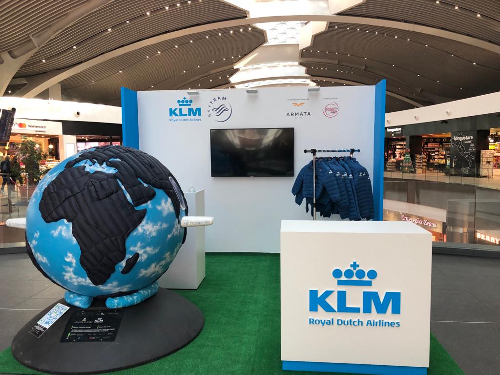 KLM temporary shop FCO
