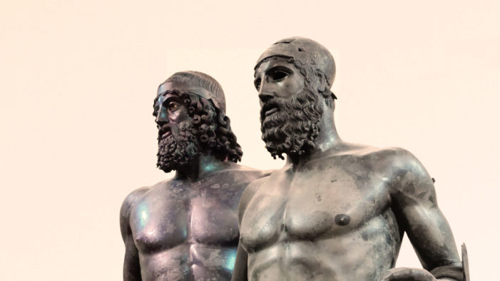 Con la Calabria e con il mondo della cultura, celebriamo i primi 50 anni dei Bronzi di Riace